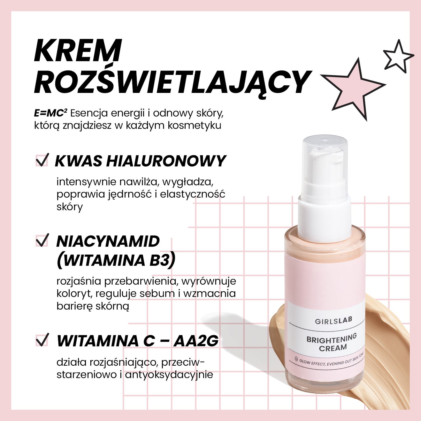 Krem rozświetlający