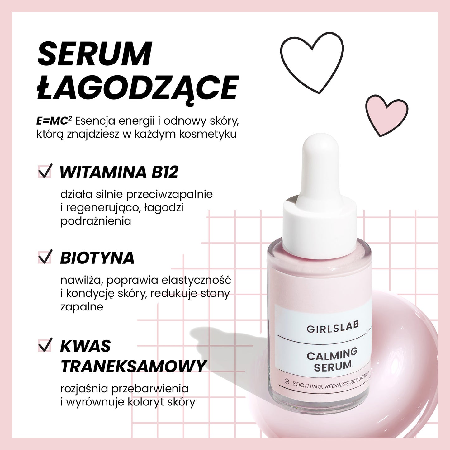 Serum łagodzące z witaminą B12