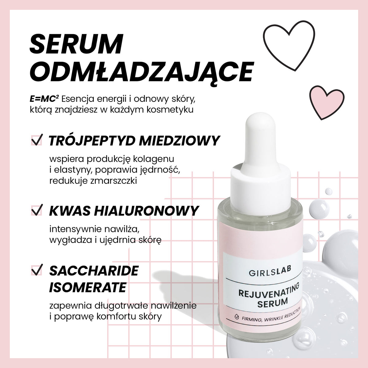 Serum odmładzające z peptydem miedziowym