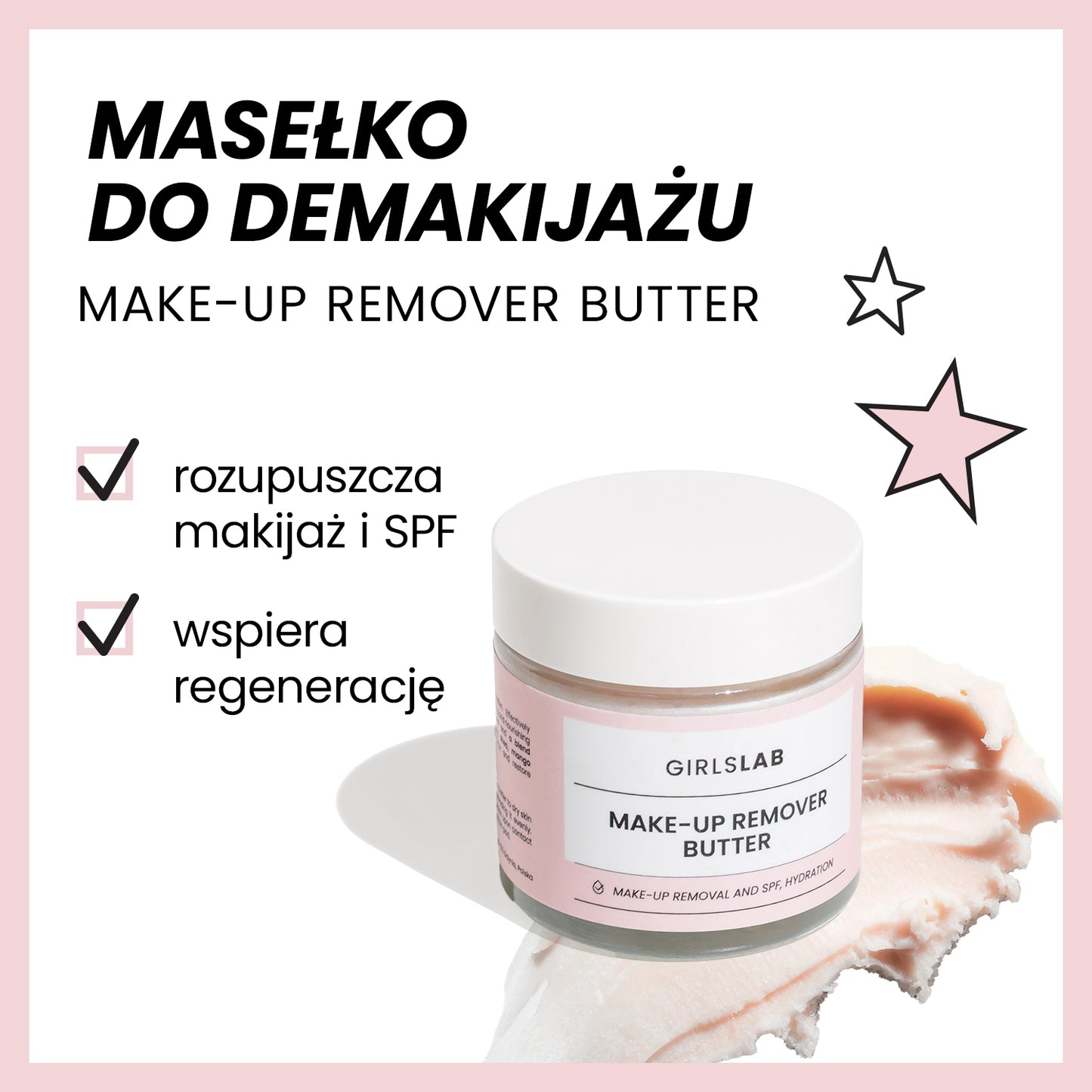 Masełko do demakijażu