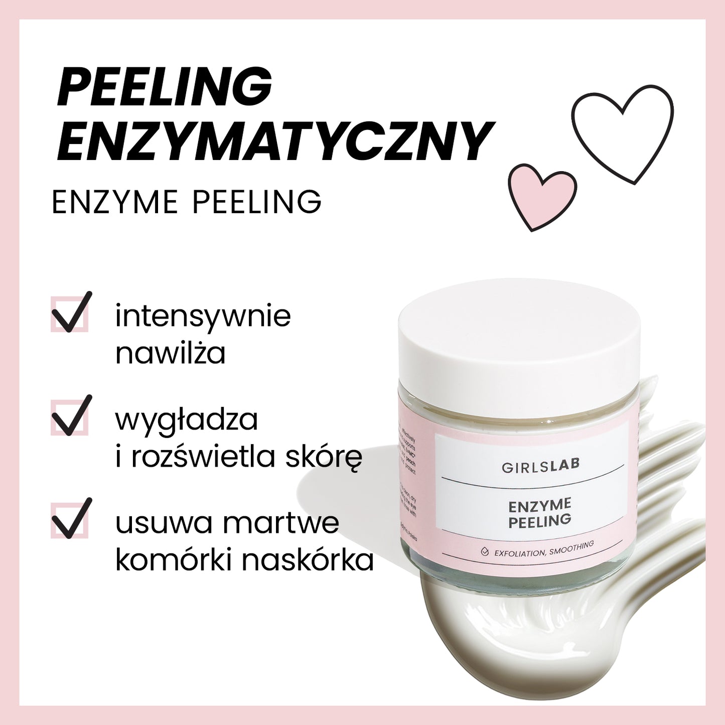 Peeling gommage enzymatyczny