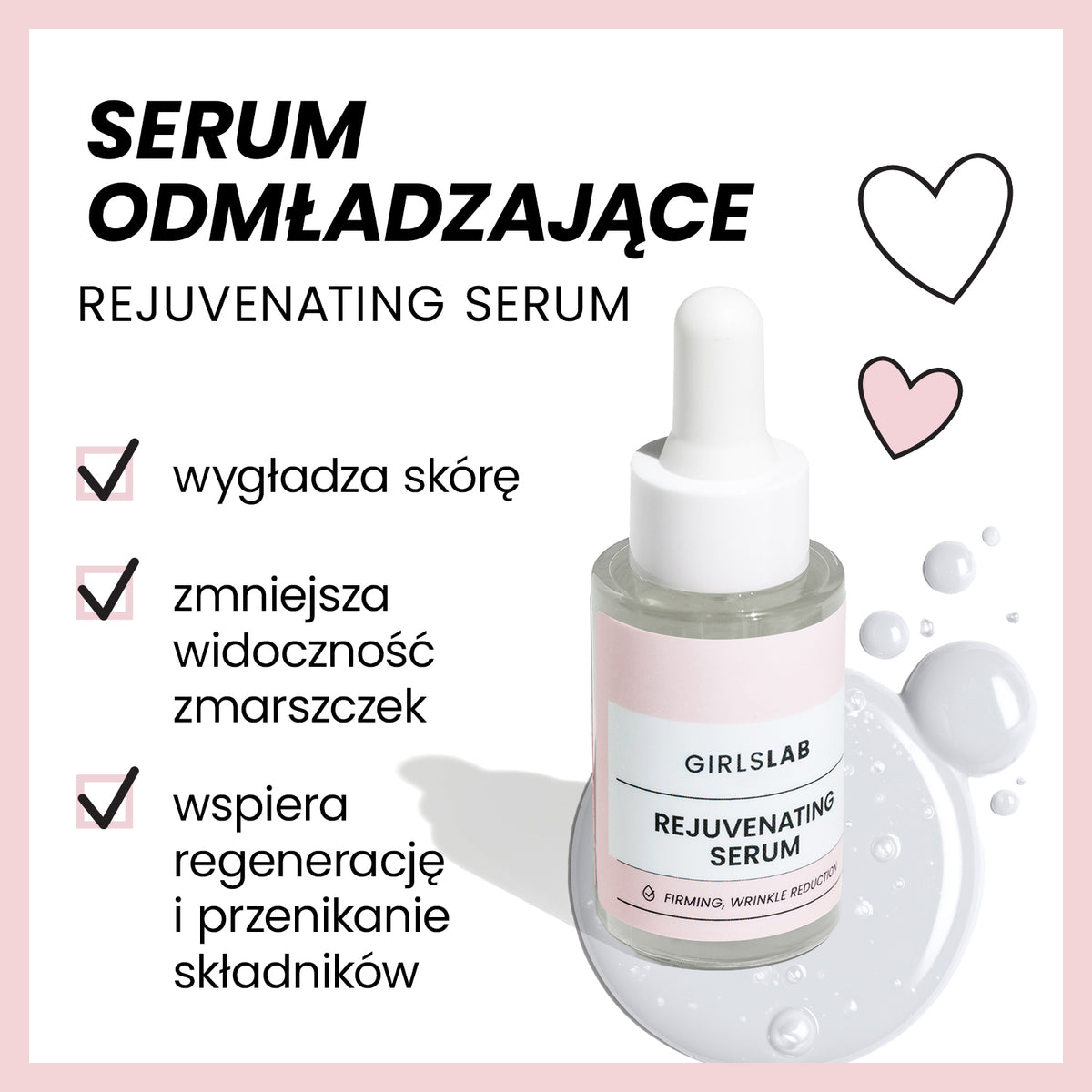 Serum odmładzające z peptydem miedziowym