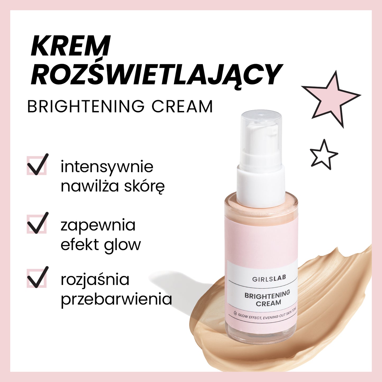 Krem rozświetlający